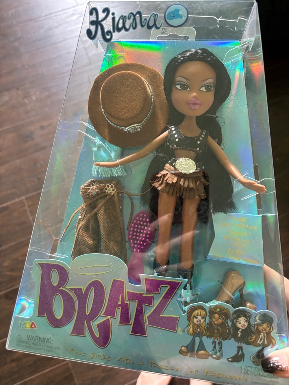 Kiana Fashion Doll - Brown & Black Outfit - Picture 2 of 3